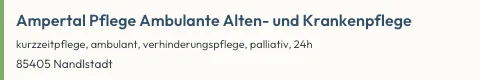 Pflegedienst