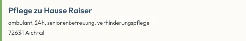 Pflegedienst