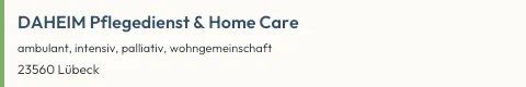 Pflegedienst